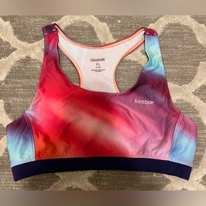 Reebok Tie- dye Sports Bra Girls Size XL 16